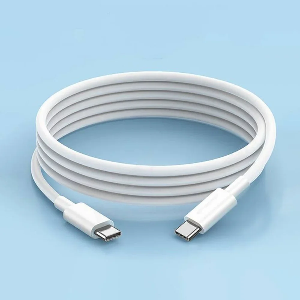 White USB C to Lightning Cable Cord